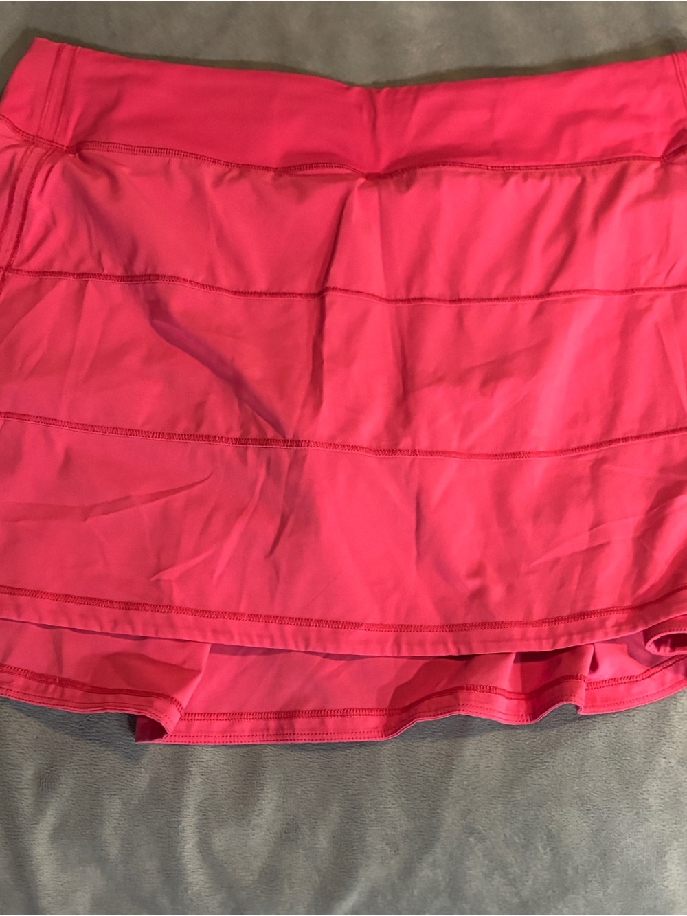 lululemon athletica Bright Hot Pink Skirt with Built-In Liner